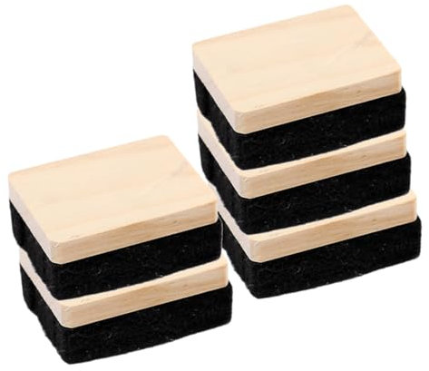 GRIRIW 5 Stück Tafel-radiergummis, Tafel-kreide-reiniger, Tafel-wischer, Tafel-reinigungswerkzeuge