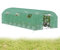 YRHome Invernadero grande de 3 x 6 x 2 m, resistente al invierno, acero galvanizado, color verde, con puerta y ventana, diseño de arco, para cultivo de tomates, plantas