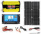 Placa Solar Con Bateria Y Enchufe 220v, Baterias Solares Para Casa, Kit Placa Solar, Inversor Y Cargador De 300 W,Convertidor De CC 12 V A CA 110 V/220 V, Con 2 Puertos USB Y Pantalla LED