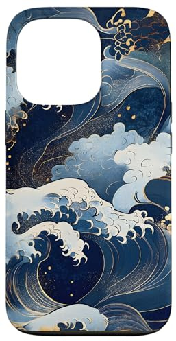 Ocean Waves Nature Japanese Case for iPhone 13 Pro