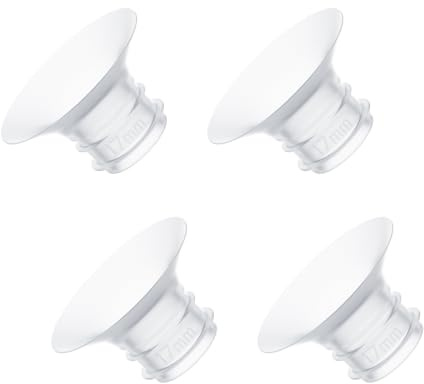 Momcozy Air 1 Inserts 17mm, Food-Grade Silicone & BPA Free, Original Breastfeeding Parts, 4 PCS