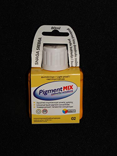 WALL PAINT COLOURANT PIGMENT PAINT COLOUR INTERIOR & EXTERIOR DYE (Yellow)