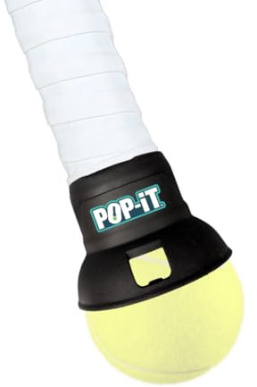 LOT DE 2 POP IT Accessoire de ramassage de balle de tennis pour homme et femme - S'adapte sur une raquette d'adulte