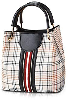 NICOLE&DORIS Damen Mode Handtaschen Eimer Taschen Top Griff Trend Umhängetasche Leder Umhängetasche schwarz