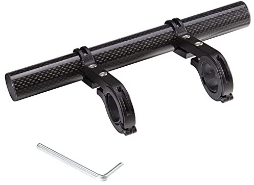 Yizhet 20cm Fahrrad Lenker Extender Halterung Doppel Mountain Fahrrad Lenker Erweiterung Geeignet für Taschenlampe Smartphones GPS-Geräte