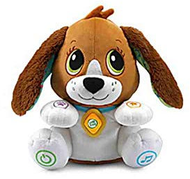 LeapFrog Speak and Learn Puppy, Soft Toy for Babies & Toddlers, Musical Toy with Sounds and Phrases, Sensory Toys for Babies, Educational Toys for Boys & Girls aged 1, 2, 3 Years+, English Version