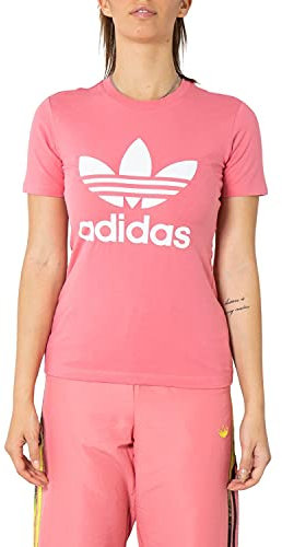 adidas Trefoil Tee, T-shirt Donna, Hazy Rose, 42