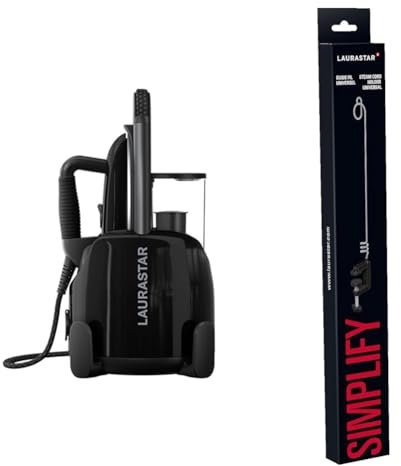 Laurastar Lift Plus Ultimate Black Dampfbügelstation & Kabelhalterung für das Dampfkabel