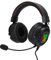 Annadue Computer Gaming Headset RGB Headphone with Noise Canceling Mic Earphone for PS4/Xbox one x/Xbox one/PC/Laptop/PSP/Tablet PC/IOS/Android(Black and red (horse racing RGB light))