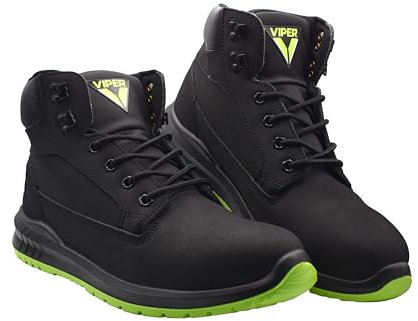 Scan Viper SBP Rated Safety Work Boot, Steel Toe Cap, Slip Resistant Soles, Protective Shoe, Size UK 11 EUR: 46