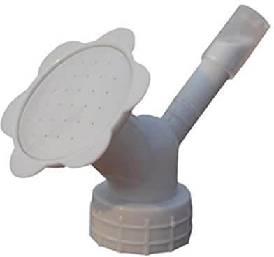 Lot de 2 arrosoirs pour bouteilles en plastique - Pour arrosoir - Petit arrosoir pour plantes - Pour semis et irrigation de jardin