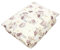TupTam Kinder Gemusterte Bettdecken Set Ganzjahresdecke Bettdecke Kopfkissen Flachkissen 2tlg., Farbe: Dino Bärchen Braun Gelb, Größe: 135x100 cm