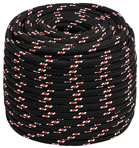 Corde de bateau Noir 18 mm 25 m Polypropylène