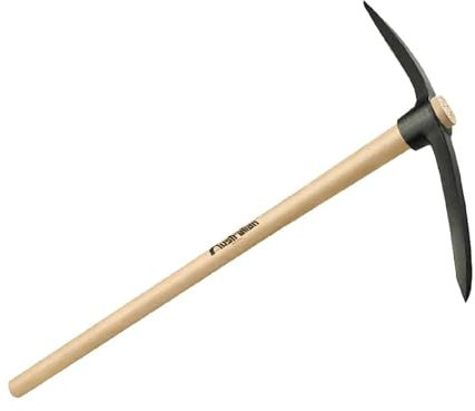 La zappa Piccone francese con occhio rotondo e manico realizzato in legno 91 cm (2.5 Kg)