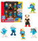 Giochi Preziosi Les Schtroumpfs, PUF14 Set mit 6 Figuren, 5,5 cm, Davon 1 exklusiv, zufällige Modelle, Spielzeug für Kinder ab 3 Jahren
