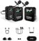 SYNCO Wireless Lavalier Mikrofon, G2A2MAX Kabellos Ansteckmikrofon 24H 200m Reichweite für DSLR Kamera Telefon, Drahtloses Lav Mikrofon für Vlog YouTube