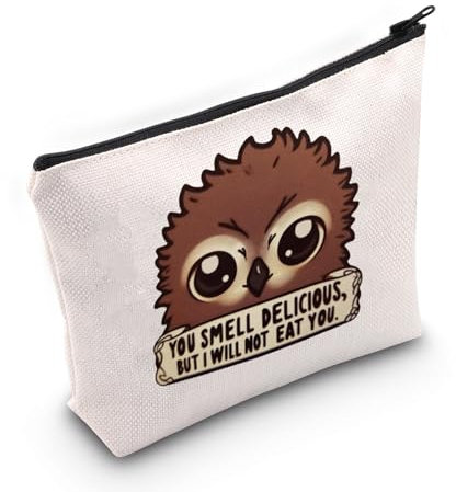 TSOTMO Game Merch Owlbear Reißverschlusstasche für Gamer DnD Karlach oder Astarion Fans Geschenk, Not Eat You, Kosmetiktaschen