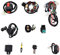 IDOMISMR Faisceau de câbles CDI Kit de câblage pour ATV Quad 50CC 70CC 90CC 110CC Quad Bike Buggy Go Kart