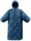 ATEPA Winter Poncho,Decke,Warm Umhang,Schlafsack,Reisedecke Tragbare kapuzendecke,Faule Steppdecke,Warme Jacke für Damen und Herren(Blau)