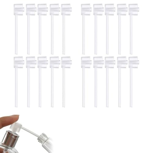 YUZNA 20 PCS Parfüm-Nachfüllwerkzeuge Kunststoff Transferwerkzeug Diffusor Trichter für Nachfüllbares Parfüm und Sprühflaschen