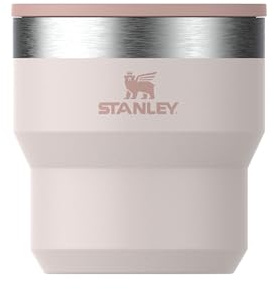 STANLEY 1913 Stay-Hot Stacking Cup 0.29L - Rose Quartz | 2,5 Std. kalt - Stapelbar - Edelstahl - Spülmaschinenfest