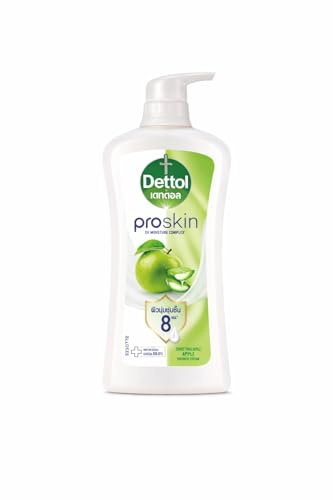Dettol Onzen Smoothing Shower Gel with Apple and Aloe Vera, 450ml, Moisturizing, Germ Protection