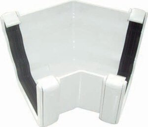 FloPlast Ogee White 135 Degree External Gutter Angle
