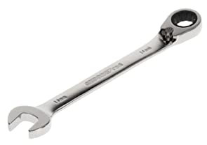 GEDORE red Llave combinada con anillo de carraca, Reversible, Ancho de llave 14 mm, Acodada, Plana, De doce cantos, Llave, R07200140