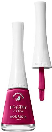 Bourjois Smalto Unghie 100% Vegano Healthy Mix, ad Asciugatura Rapida, Effetto Manicure Professionale a Lunga Durata, 12 ml, 340 Plumplumpidou