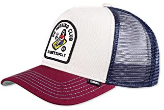 Djinns Trucker Cap HFT DNC New 1.3 Offwhite Wine Beige Mehrfarbig, Size:OneSize