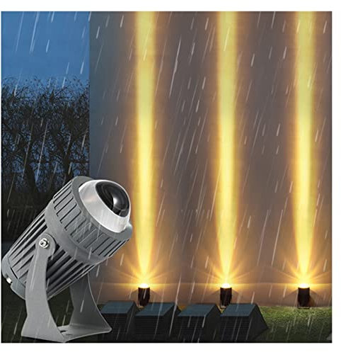WZYJLyds LED-Beam-Wallwasher-Licht Flutlicht mit Großer Reichweite Schmaler Strahl Pro Gebäudeaußenwandbeleuchtung, Hochzeiten, Parteien, Wandwaschleuchten für Den Außenbereich(Warmweiß,110-230V)