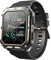 Military Smart Watch for Men Answer/Make Calls Heart Rate Monitor Sleep Tracker 1.83 Touch Screen Mens Smartwatch for Android iOS Phones Tactical Pedometer Fitness Watch