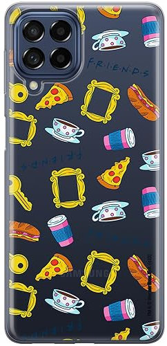 ERT GROUP custodia per cellulare per Samsung M53 5G originale e con licenza ufficiale Friends, modello Friends 026 adattato in modo ottimale alla forma dello smartphone, parzialmente trasparente
