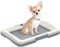 PawHut Dog Toilet Tray - Litter Pee Pad Tray for Training Puppies, Indoor/Outdoor Use, 47 x 34 x 6cm