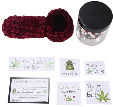 Giwnhvx Handgefertigte Weed Blocks Plüschtiere Neue Süße Plüschtiere Häkeln Weben Little Weed Plushie C