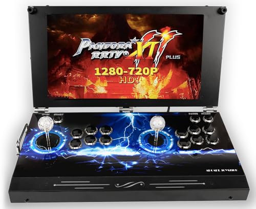 30000 in 1 console di gioco arcade portatile 17.5 pollici HD doppio giocatore Pandoras Box 80S, retro macchina per videogiochi ricerca/nascondere/salvare/caricare/mettere in pausa giochi