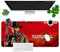 rrhhh Red Dead Redemption 2 Mouse Pad | Gaming Mouse Mat Red and Black | XXL | Large Desk Pad | Waterproof - Non-Slip (900 x 400 x 3 mm)