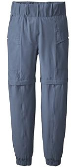 killtec Mädchen Funktionshose/Outdoorhose mit abzippbaren Beinen KOS 134 GRLS PNTS, dunkel Denim, 128, 43045-000