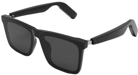 Yanmis Smart Brille, Bluetooth -Audio -Sonnenbrille mit Lautsprechern, HiFi -Geräusch -Reduktionsmikrofon, Klare Sound Open Ohrmusik Bluetooth -Brille für Männer Frauen, Touch Control