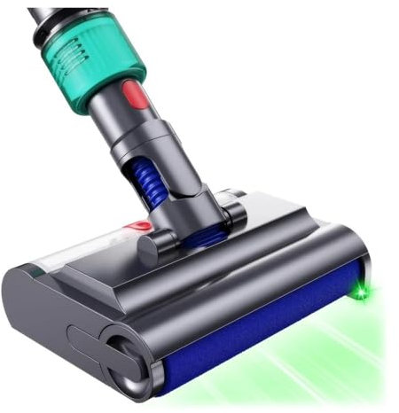 LaiCaiLO Bürstenkopf kompatibel mit Dyson V7 V8 V10 V11 V15 Staubsauger, elektrischer Bodenwischer mit sauberem und schmutzigem Wassertank for Teppiche