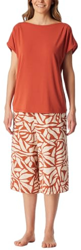 Schiesser Damen Schlafanzug 3/4 Hose Kurzarm Modal Jersey - Selected Premium