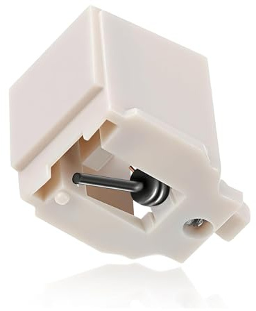 1 Stück Plattenspieler Nadel, Ersatz-Plattennadel Für Tonabnehmer | Kompaktes Zubehör für Vinyl-Schallplattenspieler, einfacher und werkzeugloser Austausch für den direkten Einsatz.