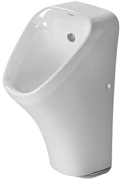 Duravit Elektronik-Absaug-Urinal DuraStyle 30x34cm, Bat-A, riml., o. Fl, we Hyg gl