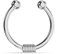 Monster Piercing Rundschreiben mit Feder Top 16 316L Chirurgenstahl Gauge Fake Septum Piercing