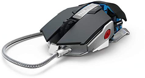 uRage Gaming-Maus Morph² evo. inkl. Gaming-Software, 2m Kabel, grau