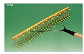 Gartenrechen mit Costa 24 Zähne 64 cm