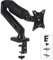 Maclean MC-860 1-Fach Monitorhalterung Tischhalterung für 1 Monitor Monitorarm Monitorhalterung 13-27 bis 8kg VESA 75x75 100x100