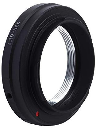 L39-NEX - Anello adattatore per obiettivo Leica 39/L39/M39 compatibile con fotocamere E-Mount NEX-3, NEX-C3, NEX-F3, NEX-3N, NEX-5, NEX-5N, a3000, a3500, a5000, a6500, a7, a7R,