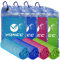 YQXCC Kühlendes Handtuch 4 Stück 120 x 30 cm, Eishandtuch, Mikrofaser-Handtuch für sofortige Kühlung, kühles kaltes Handtuch für Yoga, Strand, Golf, Reisen, Fitnessstudio, Sport, Schwimmen