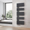 Heilmetz Badheizkörper Anthrazit Handtuchtrockner Heizung 400 x 1176 mm Bad Heizkörper Handtuchheizkörper Handtuchwärmer